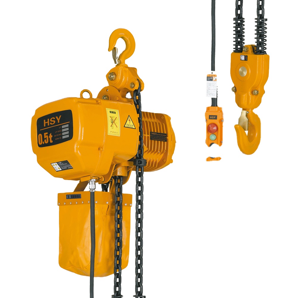 2 ton industriell elektrisk kedjetelfer